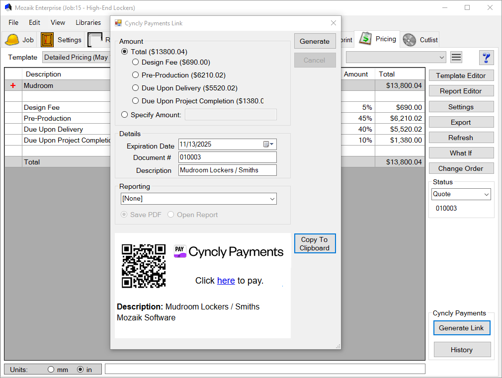 Cyncly Payments