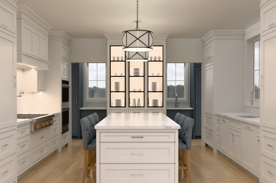 Dining room rendering